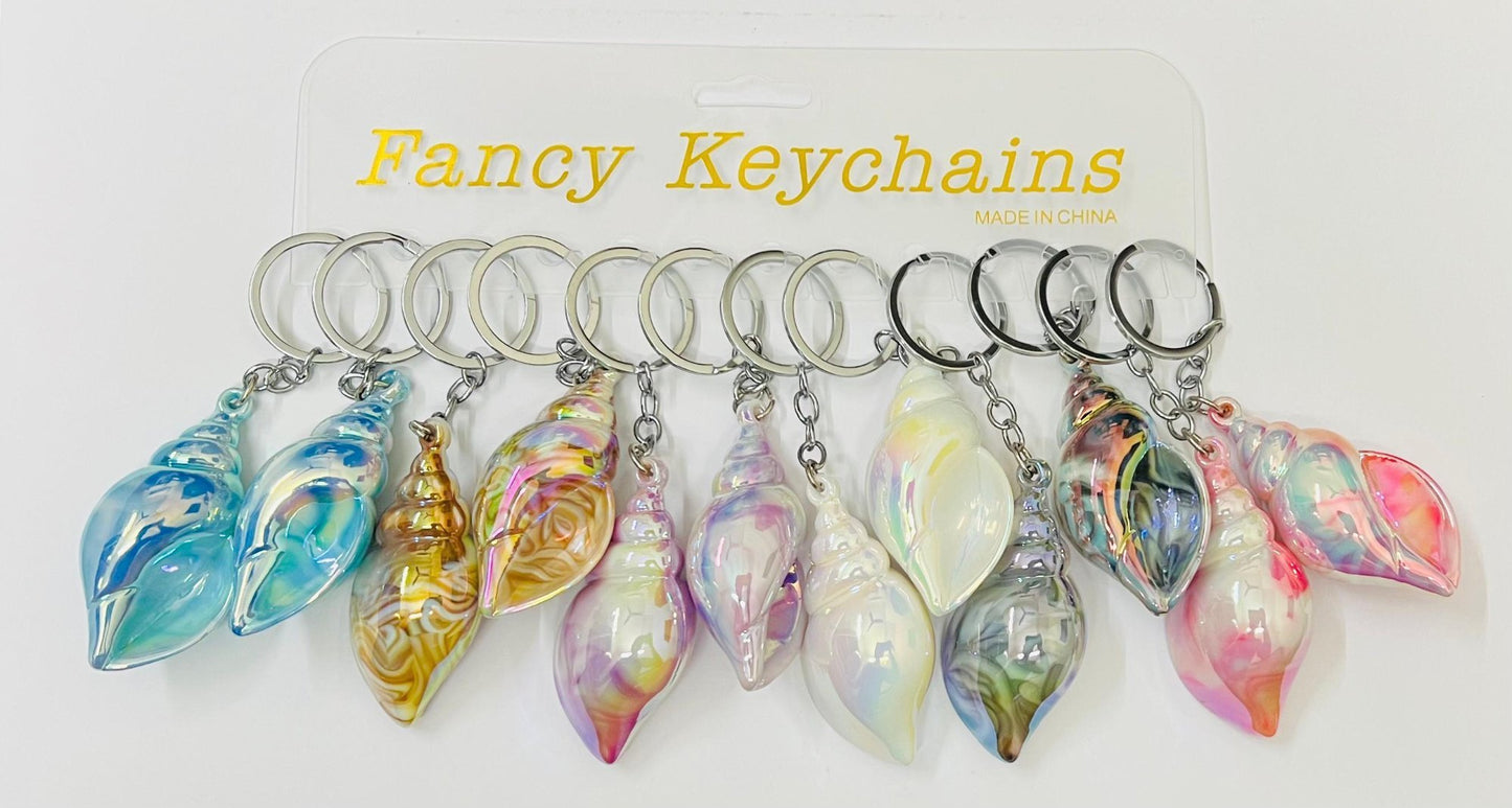 Shank keychain | Golden chain | Shining acrylic material