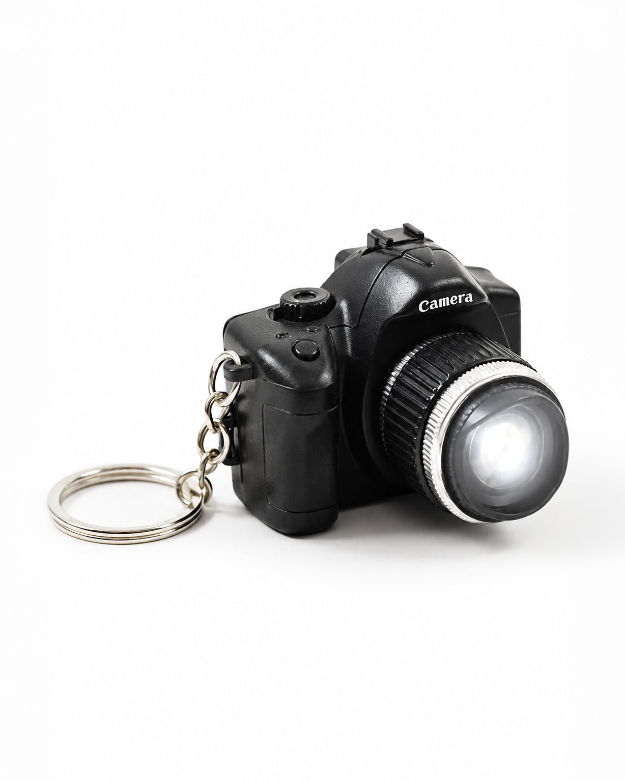 Camera Keychain with Light & Sound | Click Button Flash Light & Shutter Sound