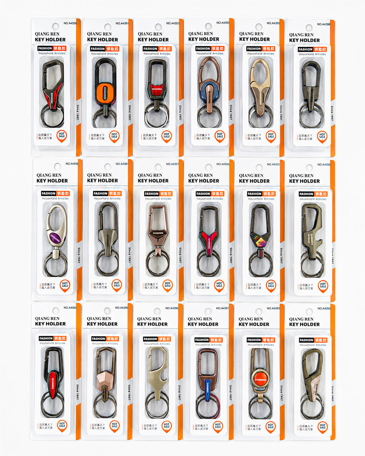 QR Hook| Single Pc Packing | Mix Designs | Heavy Quality Hook For cars N bikes