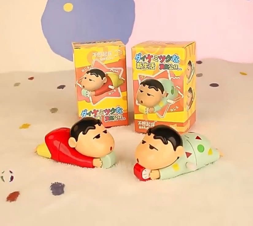 Crawling Shinchan | Single Box packing | Shinchan Toy Moving on Floor