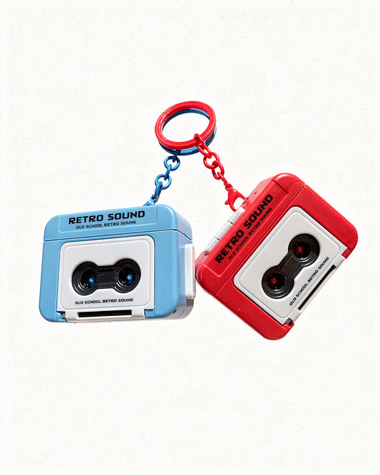 Retro Sound Voice Recorder Keychain