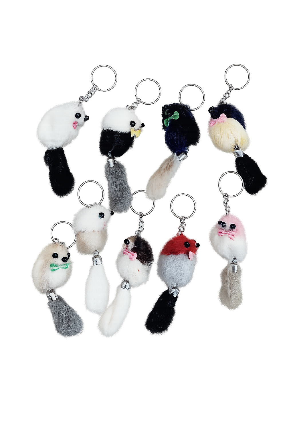 Small Squirrel Keychain