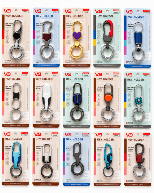 V9 Single pc Packing | Heavy hook for cars & Bikes- 20pc box (Mix colors n designs)