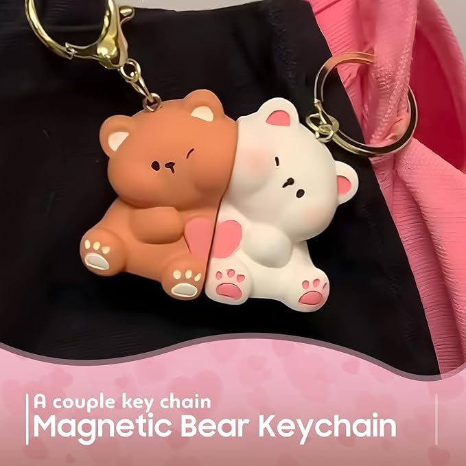 Magnetic Couple Keychain | Mix Designs | Big size