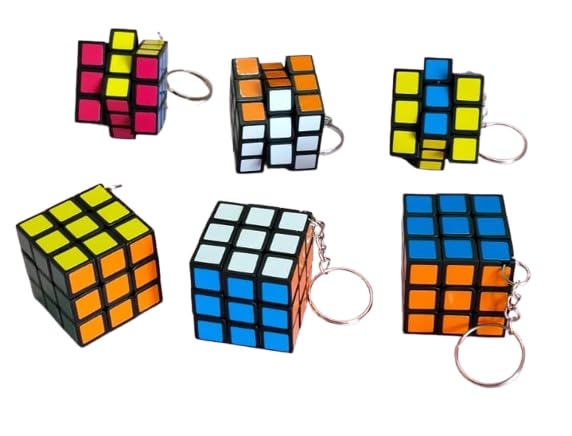 3cm x 3cm Puzzle Cube Keychains
