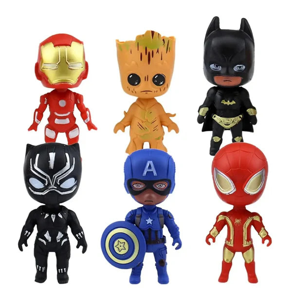 Marvel Avengers Keychains | Mix Designs | Plastic Materials