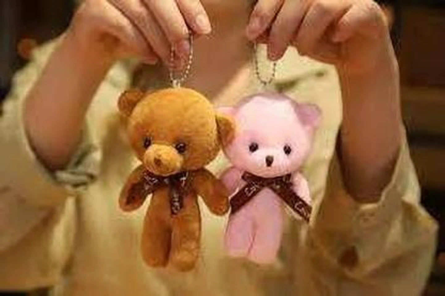 Cute Soft Teddy KeyChain